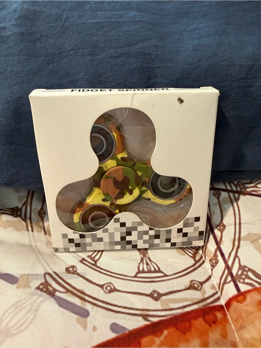 Camouflage Fidget Spinner - Green Camo Stress Relief